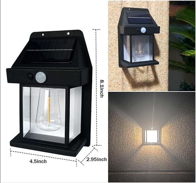 Motion Sensor 3 Modes Solar Security Lamps