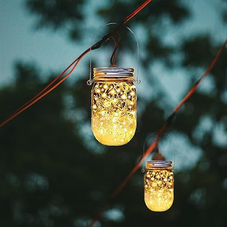 Solar Mason Jar Lights Lids