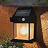 Modes & Motion Sensor,Outdoor Solar Wall Lamp Outdoor Waterproof Lamp pack of 1